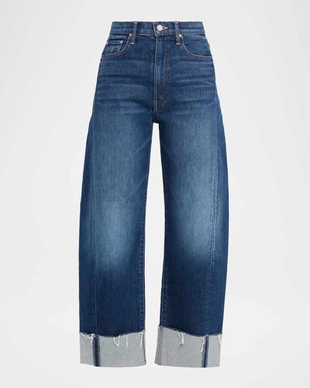 The Half-Pipe Ankle Cuff Fray Jeans